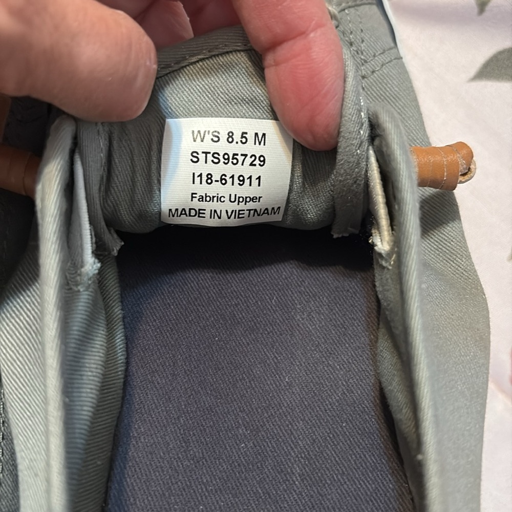 Sperry Top Spider. womens ex 8.5 gray - Picture 2 of 3